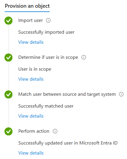 CloudSync provision on demand success CloudSync provision on demand success