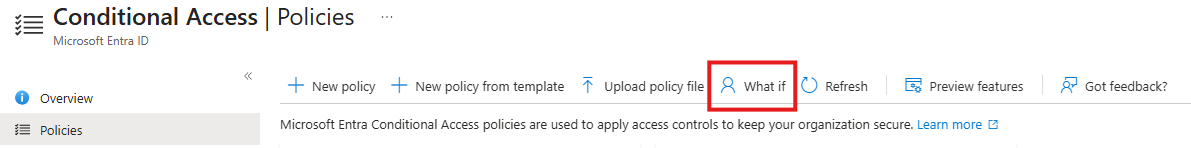 What If tool button What If tool button